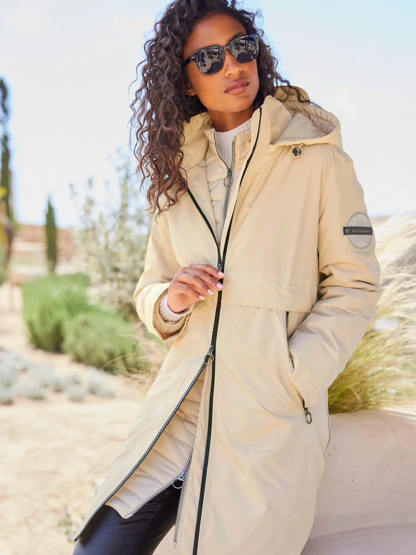 Manteau technique polyvalent et pratique