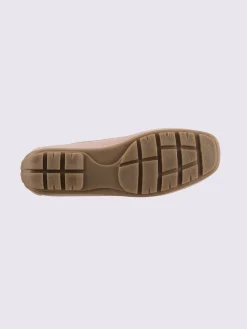 Mocassins cuir vachette