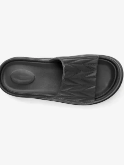 Mules chaussures de bain estivales avec semelle compensée tendance