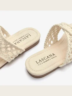 Mules chaussures en textile, chaussures en tissu : textile doux et souple