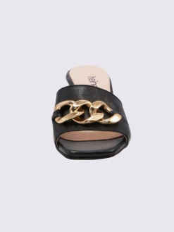 Mules cuir nappa de vache