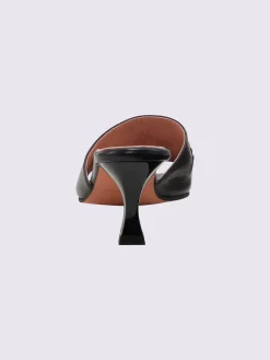 Mules cuir nappa de vache