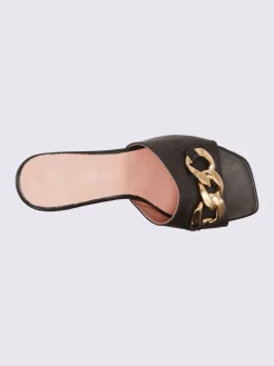 Mules cuir nappa de vache