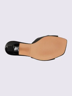 Mules cuir nappa de vache