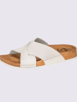 Mules cuir vachette