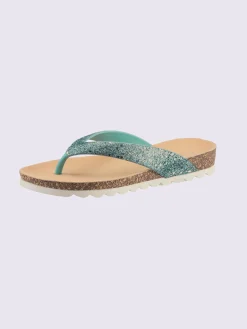 Mules de bain semelle compensée mode