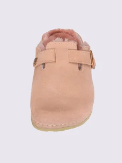 Mules doublure agneau véritable