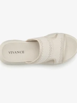 Mules maille tendance pour un confort optimal