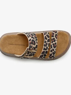 Mules tendance avec semelle compensée