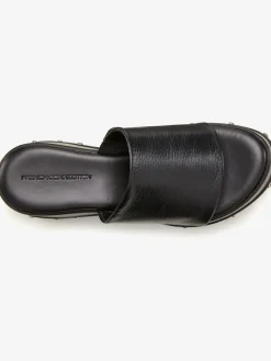 Mules tendance en cuir de qualité