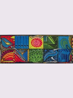 Paillasson fabriqué d'après un projet d'artiste