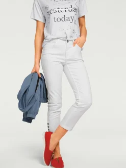 Pantalon 7/8 coupe skinny