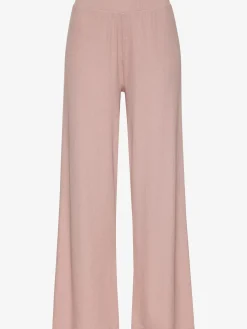 Pantalon 7/8 en tricot côtelé
