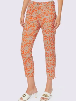 Pantalon 7/8 fentes latérales à l'ourlet