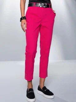 Pantalon 7/8 œillets au bas des jambes