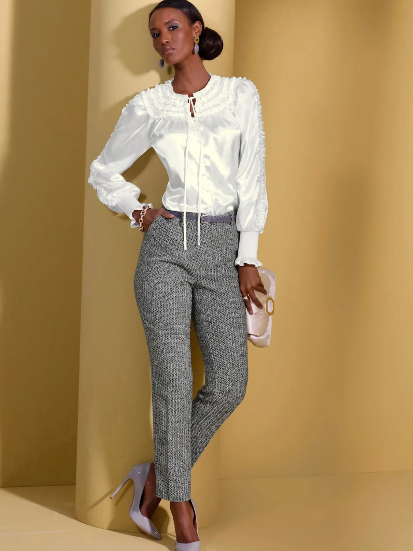Pantalon 10% laine