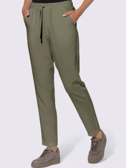 Pantalon 55% lin