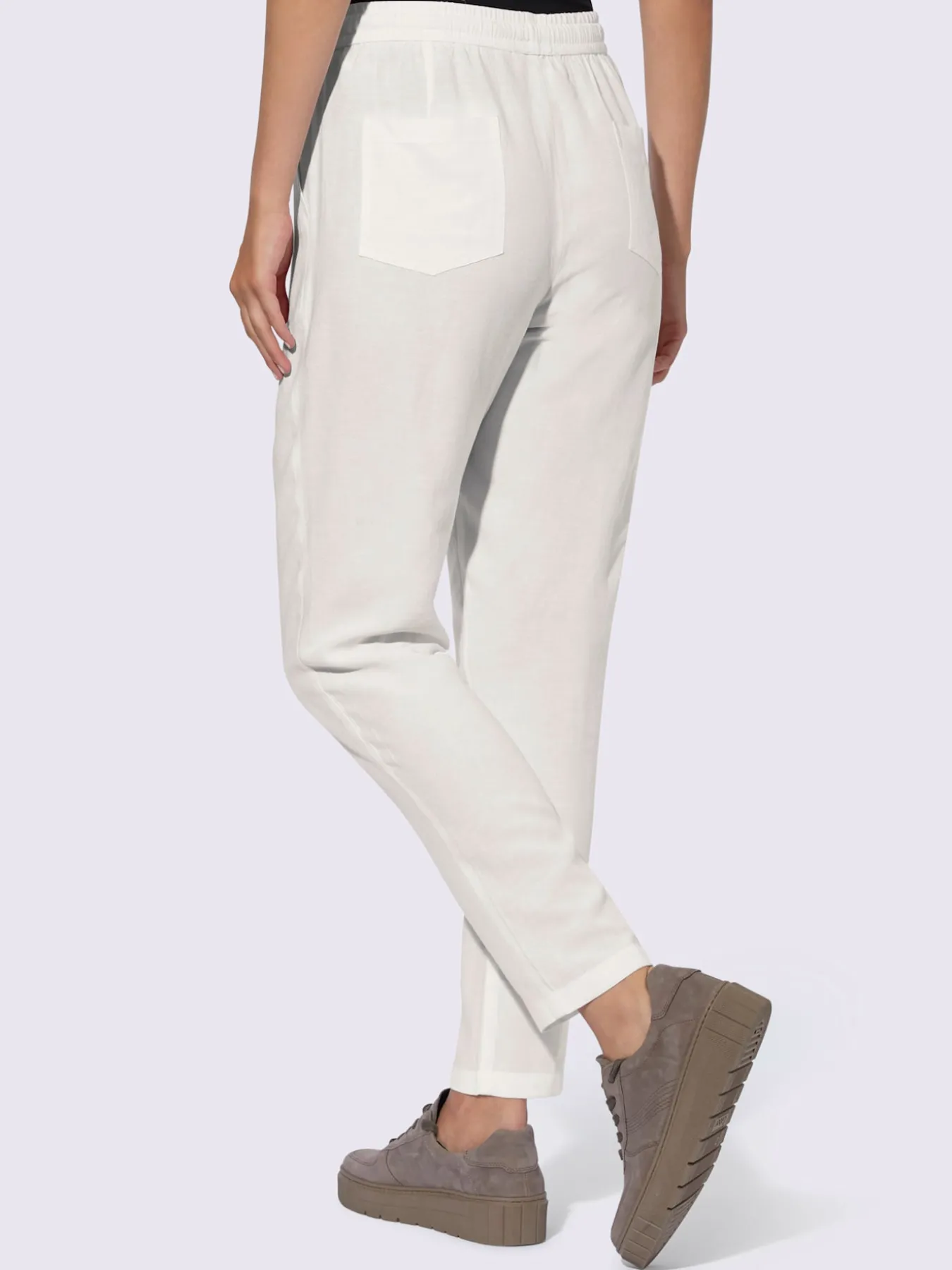 Pantalon 55% lin