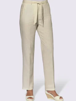 Pantalon 55% lin