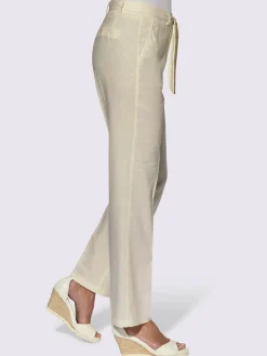 Pantalon 55% lin