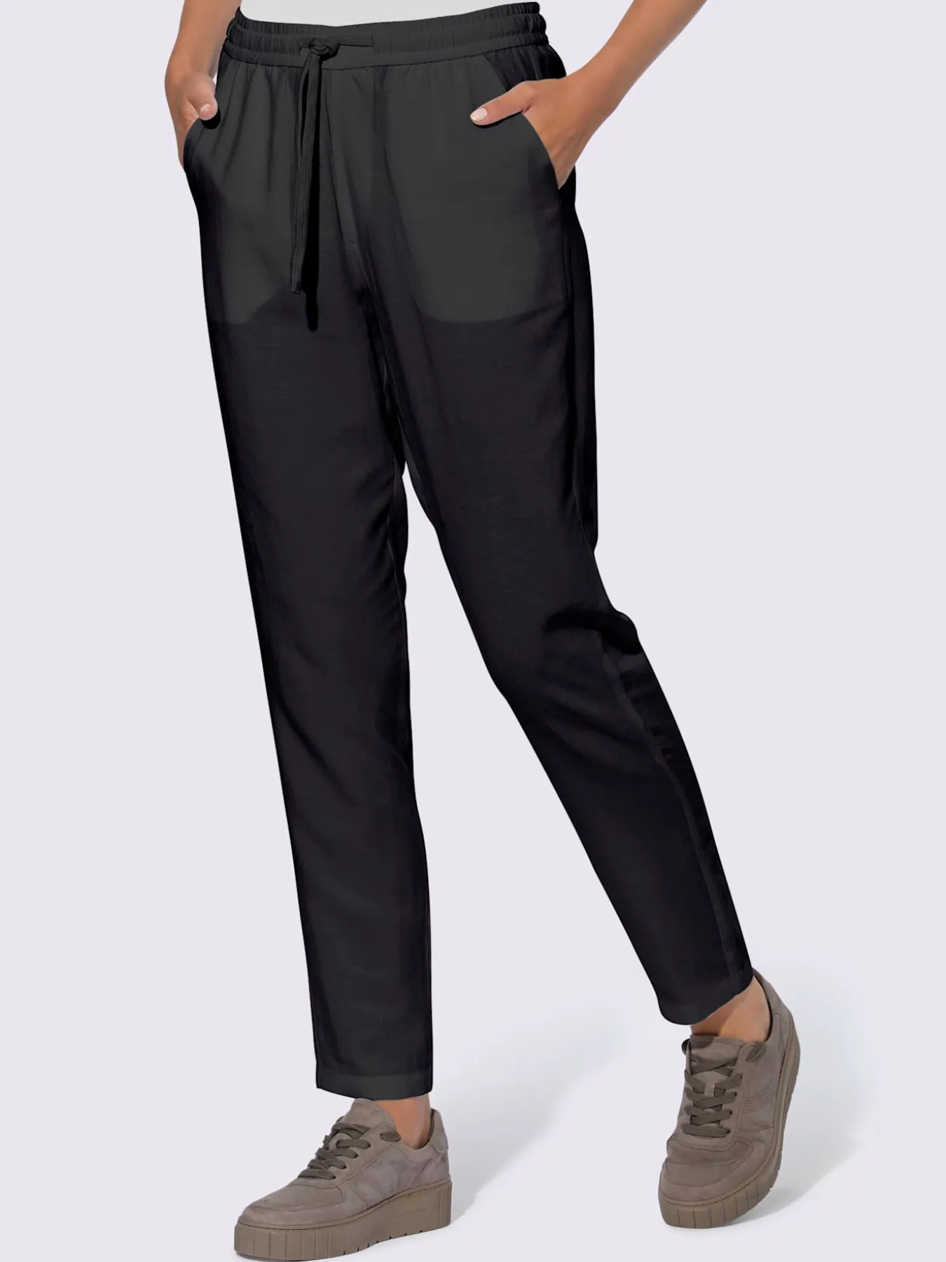 Pantalon 55% lin