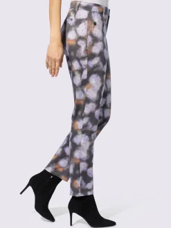 Pantalon 7/8 motif imprimé exclusif