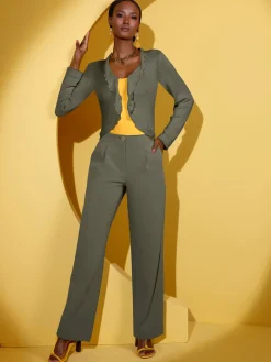 Pantalon à pinces entretien facile