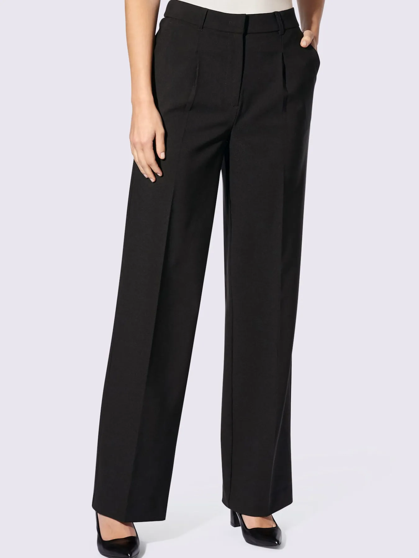 Pantalon à pinces pinces classiques