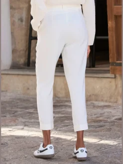 Pantalon 7/8 poches fendues pratiques
