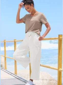 Pantalon 7/8 poches latérales pratiques