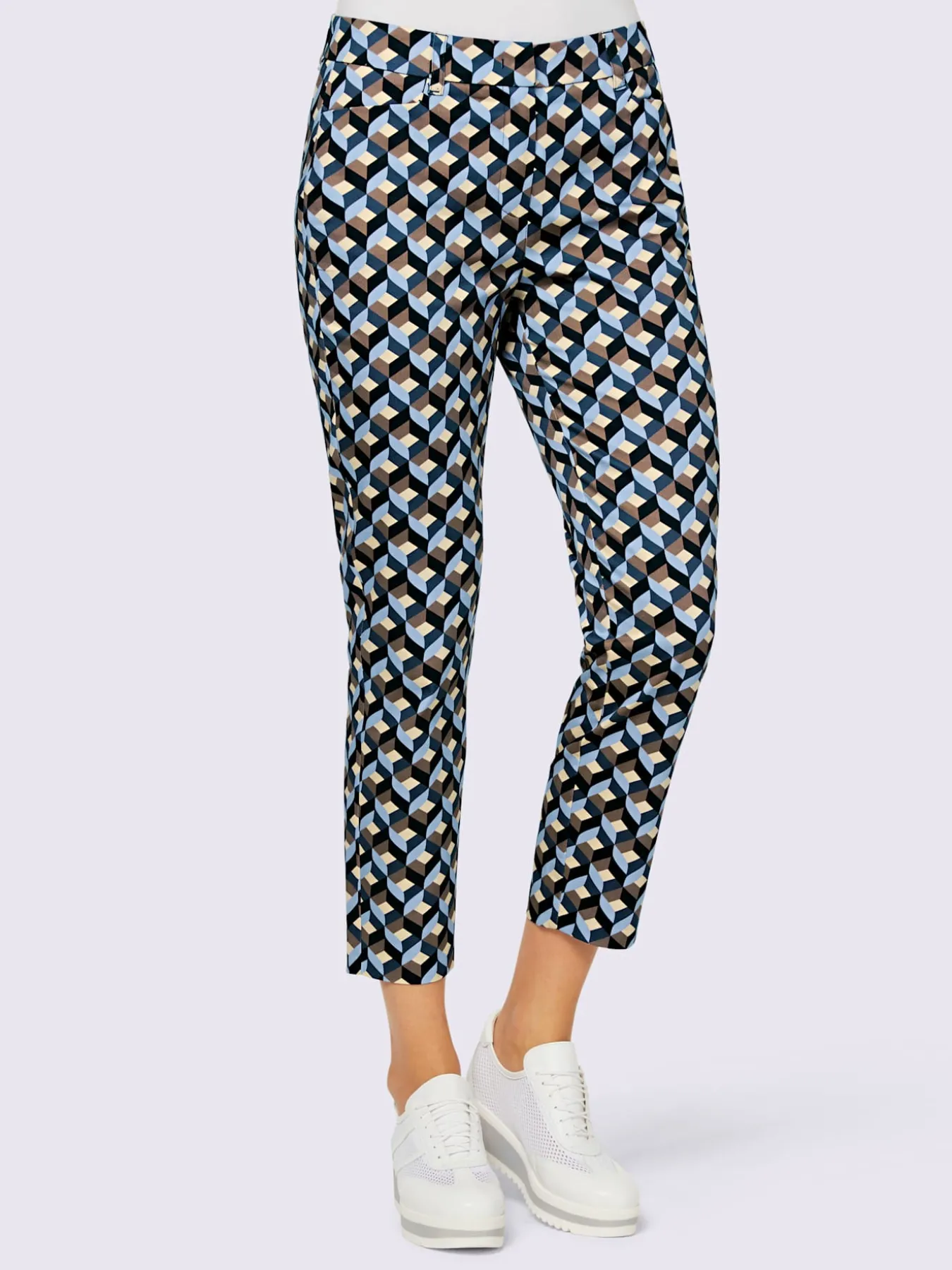 Pantalon 7/8 superbe motif graphique