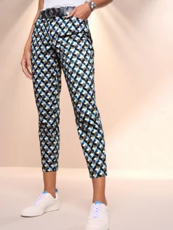 Pantalon 7/8 superbe motif graphique