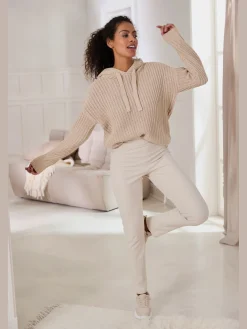 Pantalon aspect jean