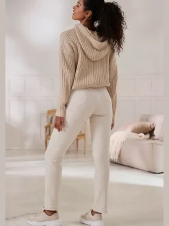 Pantalon aspect jean