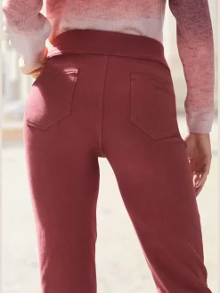 Pantalon aspect jean