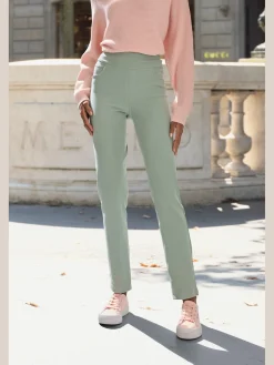 Pantalon aspect jean