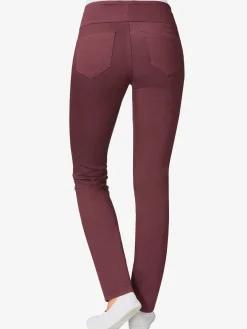 Pantalon avec ceinture large élastique et poches
