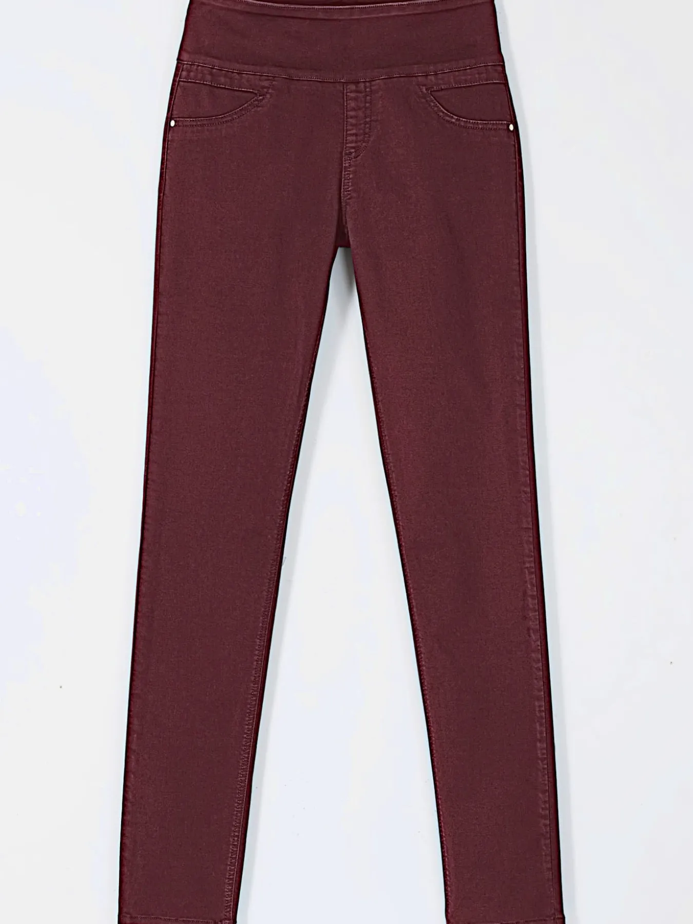 Pantalon avec ceinture large élastique et poches