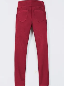 Pantalon avec ceinture large élastique et poches
