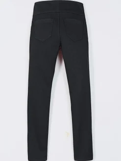Pantalon avec ceinture large élastique et poches