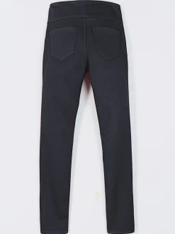 Pantalon avec ceinture large élastique et poches