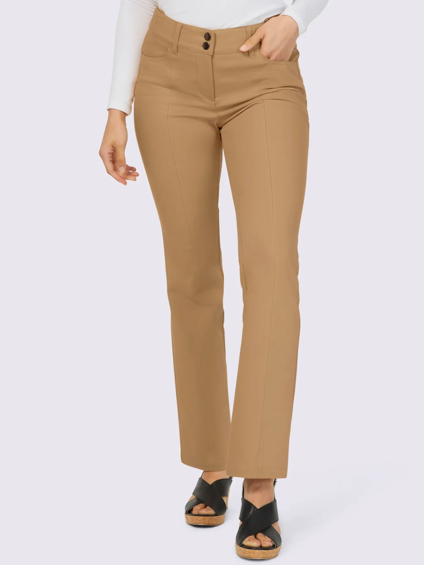 Pantalon bootcut coupe bootcut tendance