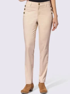 Pantalon boutons fantaisie
