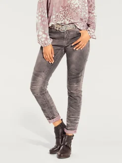 Pantalon boyfriend coupe droite