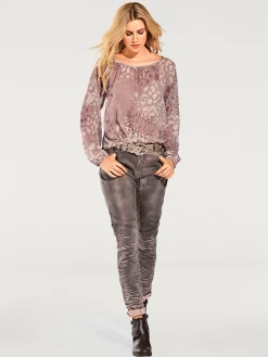 Pantalon boyfriend coupe droite