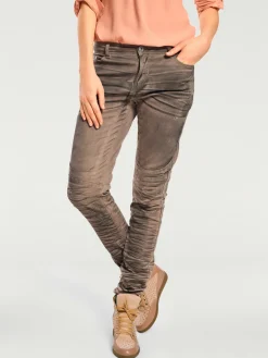 Pantalon boyfriend coupe droite