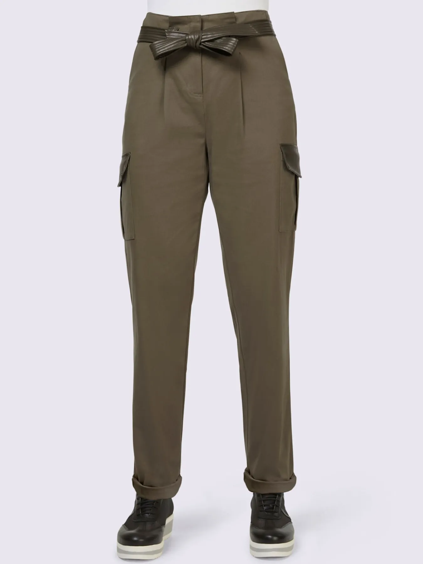 Pantalon cargo ceinture