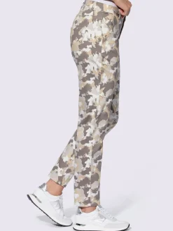 Pantalon cargo motif camouflage tendance