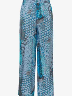 Pantalon ceinture à nouer élastique et fixe