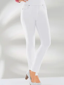Pantalon ceinture haute affinante à glissière